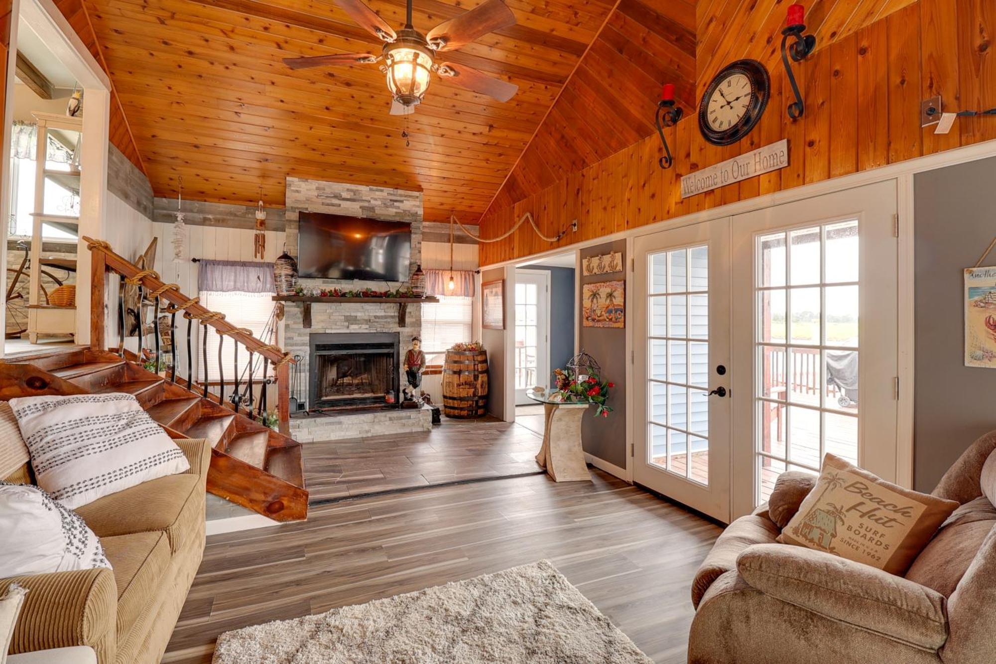 Oceanfront Milford Home With View And Boat Access エクステリア 写真