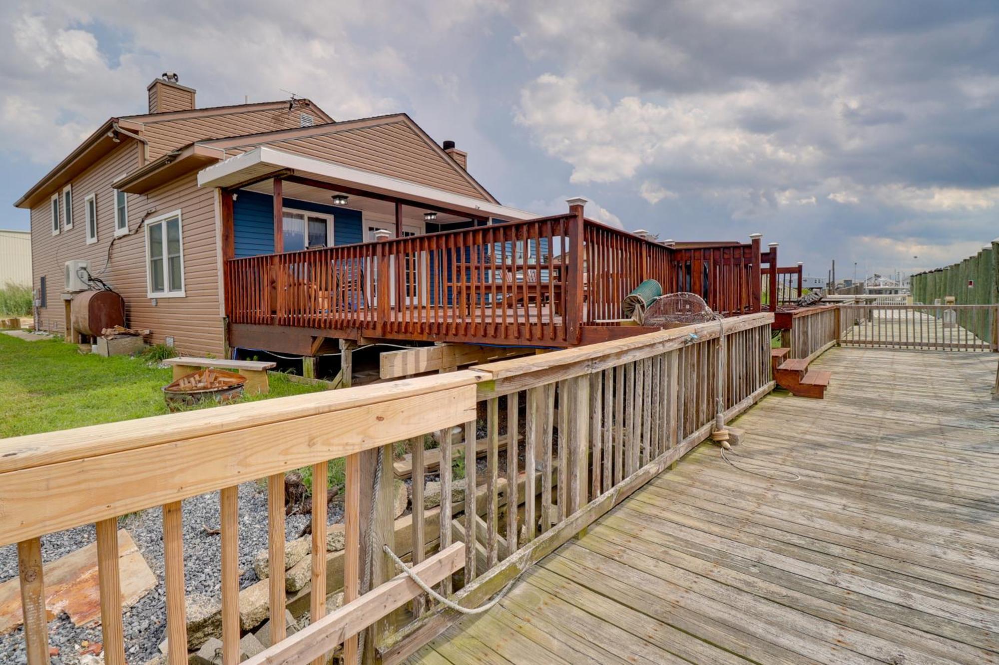 Oceanfront Milford Home With View And Boat Access エクステリア 写真